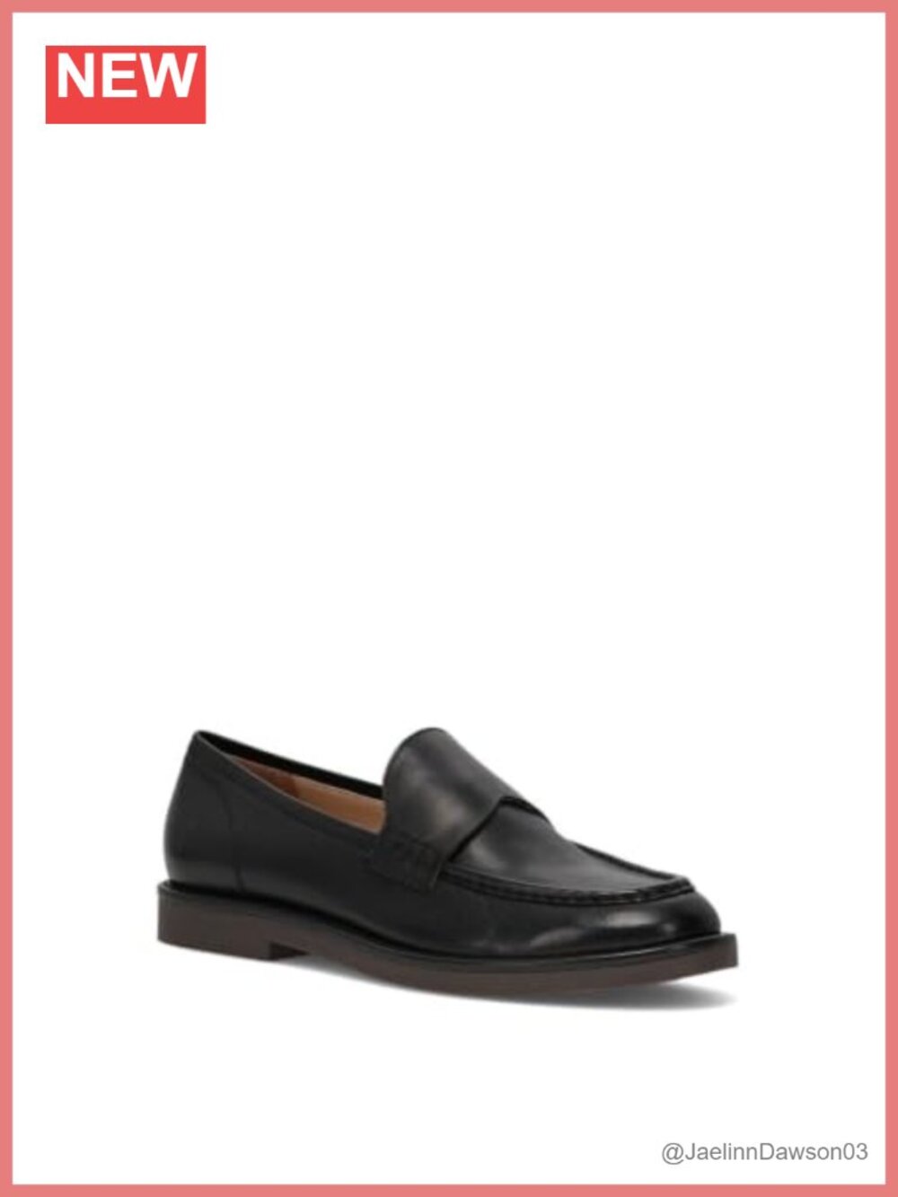 Classic Leather Slip-On Loafer with Cushioned Insole and Arch Support